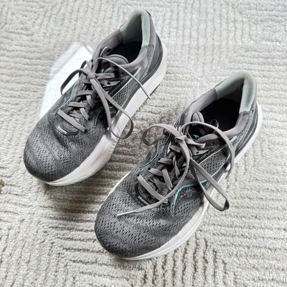 Saucony Echelon 9 Running Shoes Womens 7.5 PWRRUN Cushioned S10765-20 Sneaker - Picture 16 of 16